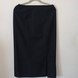 Women’s 10 Petite skirt dress wear black